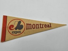 Vintage Montreal Expos Mini Baseball Pennant 4