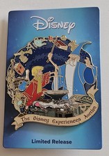 Disney D23 Expo Sword In The Stone Arthur Merlin Experiences Auction LR Pin picture