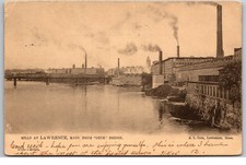 Lawrence MA, view of mills from 