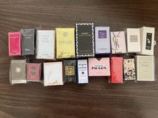 Dior Versace Lancôme Marc Jacobs Yves Saint Laurent Prada Perfume Miniatures Lot picture