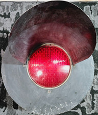 Actual Railroad Track MI Brand 51055 Red Stoplight helped stop many trains picture