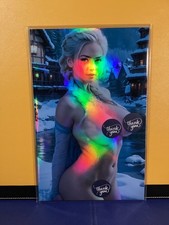 🔥ELSA SNOW QUEEN DISNEY’S FROZEN NM/MT 9.8 CGC READY EDITION A NUDE FOIL COVER picture