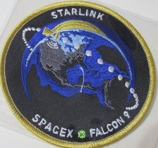 STARLINK SPACEFLIGHT SPACEX FALCON 9 REPRODUCTION MISSION SPACE PATCH RJG picture