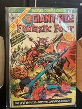 Giant-Size Fantastic Four #3 Marvel Comics 1974 Four Horsemen Reader Copy picture
