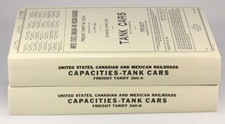 2 Books: US Canadian + Mexican Railroads Tank Car Freight Tariffs 1936 + 1955 picture