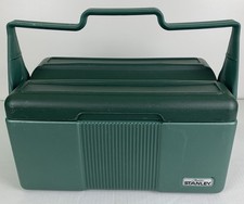 Vintage Stanley Aladdin Green Insulated Lunch Box Cooler - No Thermos - USA Made picture