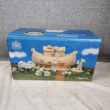 8 Pc.- Vintage Enesco Precious Moments 1992 Noahs Ark Nightlight Two by Two NIOB picture