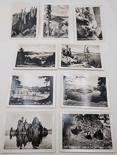 1940s Crater Lake Black And White Photo Lot Bears Lodge Phantom Ship Sawyers picture