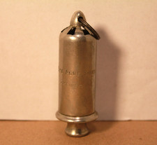 Vintage Original The ACME Siren Metal Whistle w/Key Ring Made in England picture