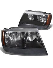 DNA Motoring HL-OH-JGC99-BK-AM Headlight Assembly Driver and Passenger Side -NEW picture
