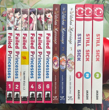Yuri Manga 12 Lot Failed Princesses The Witches' Marriage Still Sick Complete picture