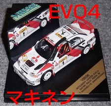 Mitsubishi Lancer EVO5 No.1 Makinen 1996 Safari Rally 1/43 Miniature Rare 14Y+ picture