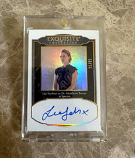 2024 Upper Deck James Bond Black Diamond Exquisite Lea Seydoux Auto #/25 picture
