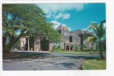 Bernice P. Bishop Museum Honolulu Hawaii Kamehameha The Great Chrome Postcard picture