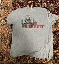 Old Overholt Whiskey T-Shirt Whisky Med Lg Xl BRAND NEW Bar Liquor Shirt picture