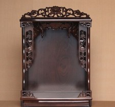 Wooden Buddhist Altar Butsudan Shrine God Zen House Religion Praying Decor picture