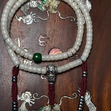 Tibetan Old Prayer Mala 108 Beads picture
