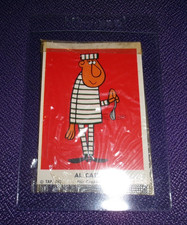 AL CATRAZ vtg rare 1962 MIP Crusader Rabbit BELL BRAND Cartoon Card #10 picture