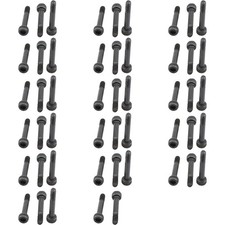 XunLiu 50PCS M2.5X15mm Grade 12.9 Alloy Steel Hex Socket Head Cap Screws 50 picture