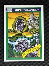 Doctor Doom Rookie 1990 Impel Marvel Universe Series 1 #60 Comic Trading Card picture