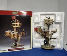 New 2004 Lemax Carole Towne Adults Keep Out Treehouse Village Collection Vintage picture
