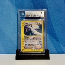 2003 Pokemon Aquapolis Lugia Holo Card 149/147 BGS Beckett 7 Near Mint ENG picture