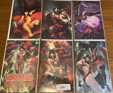 VAMPIRELLA Vs PURGATORI Lot OF SIX Dynamite 1H, 1I, 1M, 3A, 4P, Vampirella #25 picture
