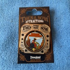 Disneyland Then & Now Nature's Wonderland/Big Thunder Pin LE 1000 picture