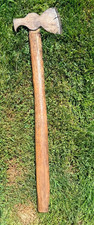 Vintage Plumb Broad Hatchet Hewing Nail Puller Axe Solid picture