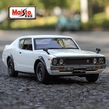 1:24 1973 Nissan Skyline 2000 GT-R Kenmeri JDM Legend Alloy Car Model Diecast picture