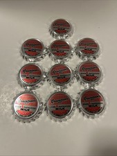 Vintage Graveman’s Dairy Bottle Tops (10) Unused NOS picture