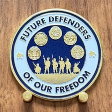 North Port NJROTC Future Defenders of Freedom Challenge Coin  W#6 picture