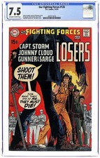 Our Fighting Forces #126 - 1970 - CGC 7.5 - Joe Kubert picture