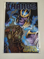 Thanos Annual 2024 #1 Chad Hardin Foil Signed w/COA picture