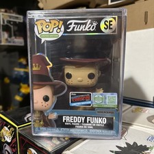 Funko Pop Ultra Pop Freddy Funko Wizard LE5000 NYCC 2026 Con Sticker In Hand picture