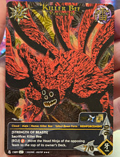 Bandai Naruto CCG Killer Bee (Version 2) Super Rare Foil Card #1589 2007 English picture