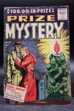Prize Mystery (1955) #2 Key Publications Horror Sal Trapani Eugene Hughes GD+ picture