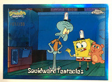 2025 Topps SpongeBob Chrome 25th Anniversary #23 Squidward Tentacles /150 picture