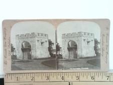 Old Fort Garry Winnipeg Stereoview Canada View Co. 1900s Manitoba picture