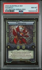 2024 ELESTRALS SS1-SHATTERED STARS 1ST EDITION SERIALIZED WASPIVY 98/99 PSA 8 picture