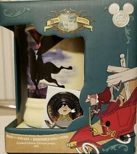 2019 Disney D23 Expo Legacy Collection 70th Ichabod Mr. Toad Mug Pin Set LE 500 picture