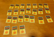 1966 Topps Comic Book Foldees Vintage Lot Of 22 DC Superheroes picture