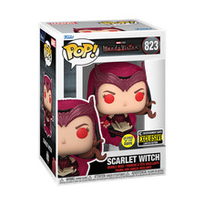 Funko Pop Marvel: WandaVision - Scarlet Witch #823 Glow-in-the-Dark Entertainme picture