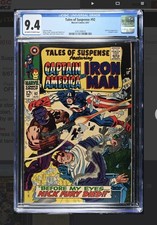Tales Of Suspense # 92 CGC 9.4 OWW Pages Marvel Comics 1967 picture