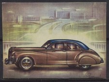 Packard 180 Clipper Sedan 1942 Vintage 1950s Dutch Trading Card No.59 picture
