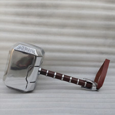 Thor Mjolnir Metal Hammer Replica Marvel Avengers Cosplay Prop Gift Decor picture