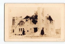 Long Beach California CA RPPC Real Photo 1933 Earthquake Methodist Church picture