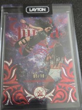 2026 Topps Universe WWE STEPHANIE VAQUER Lucha Lucha Lucha RED Parallel /10 picture