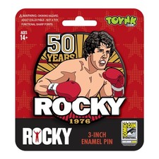 Rocky 50th Anniversary 3-Inch Mega Enamel Pin picture