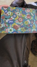 Antique Chinese cloisonne trinket box millennium flowers background picture